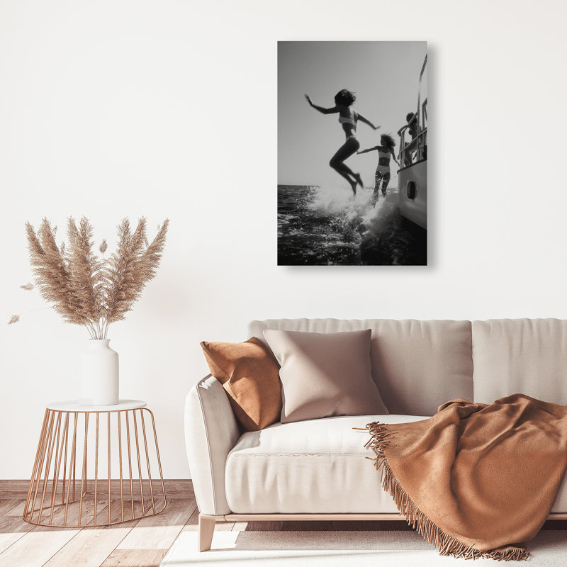 Liquid Gravity Print by Oliver Gal, 15"H x 10"W, Gallery Wrapped