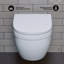 Cuvette de toilette allongée Ivy-82677265
