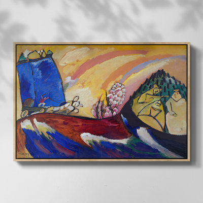 Vineyards at Auvers, 1890-Vincent van Gogh-Framed Gallery Wrapped Canvas