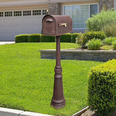 Boîte aux lettres à fixation sur poteau Classic