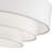 4 Light Bronze Extra Large Semi-Flush With Hand Crafted Off-White Color Fabric Hardback Shades-865186315