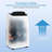 14,000 BTU Inverter Portable Air Conditioner Cools Up to 750 Sq. Ft with Dual Hose, 4-in-1 Portable AC Unit with Remote Control & Installation Kits for Large Room, 3 Speed, 24 Timer