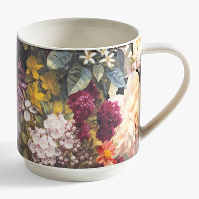 Bone China Latte Mug