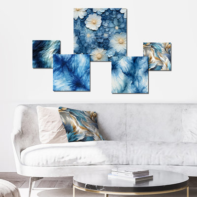 Cidalino - Marble Wall Art Set Of 5