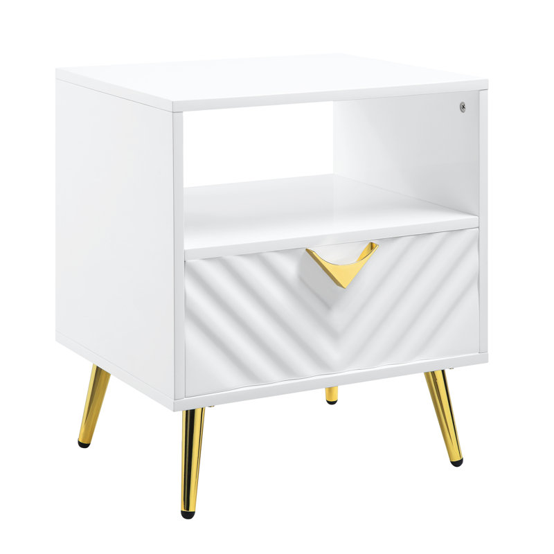 Table de bout avec rangement Heusain