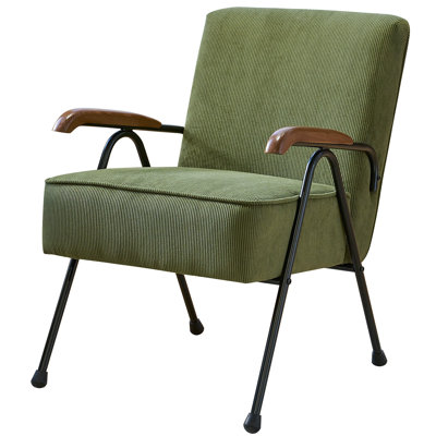 Motif de fauteuil en tissu coloré, chaise d'appoint moderne à haut dossier, chaises de salon avec pieds en métal et rembourrage doux, chaises de canapé pour le bureau personnel, la chambre à coucher, la salle à manger