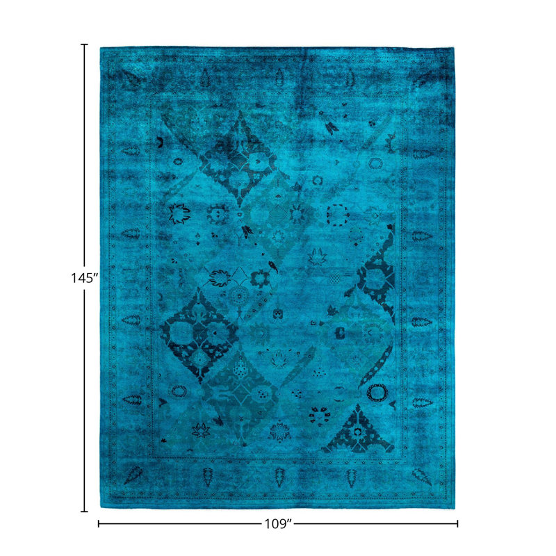 Coryann One-of-a-Kind 9' 1" X 12' 1" Hand Knotted Area Rug