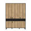 Raziyah Manufactured Wood Wardrobe