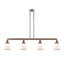 Leibowitz 4 - Light Kitchen Island Pendant-51640189-51640186