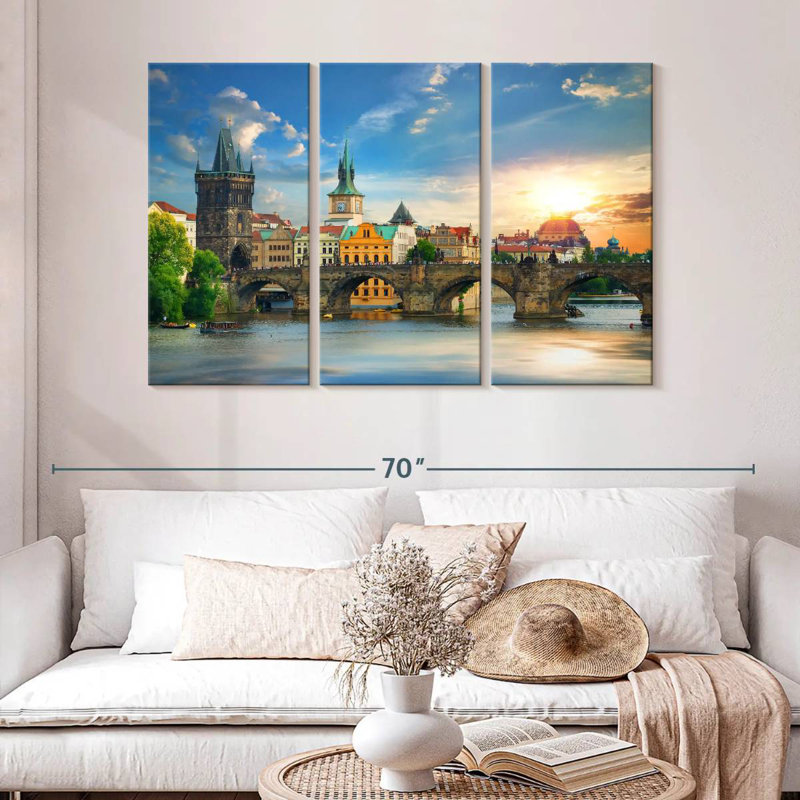 Lilie Charles Bridge, 32" H x 50" W