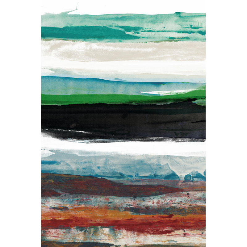 Primary Decision I by Sisa Jasper - Wrapped Canvas Painting, 46cm H x 30cm W x 3.8cm D