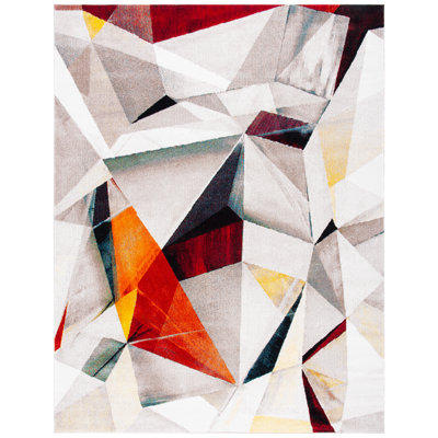 Geometric Shapes Area Rug
