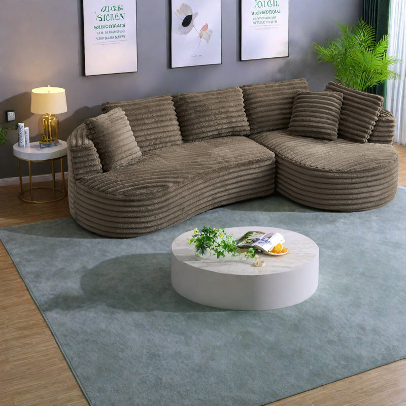 Canapé modulaire Compression Curved