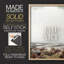Coastal Inlet Study I, reproduction encadrée - bois massif-697302832