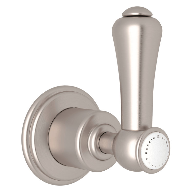 Georgian Era Trim for Volume Control and Diverter, Satin Nickel