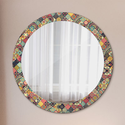 Huldar Glass Flat Wall Mirror