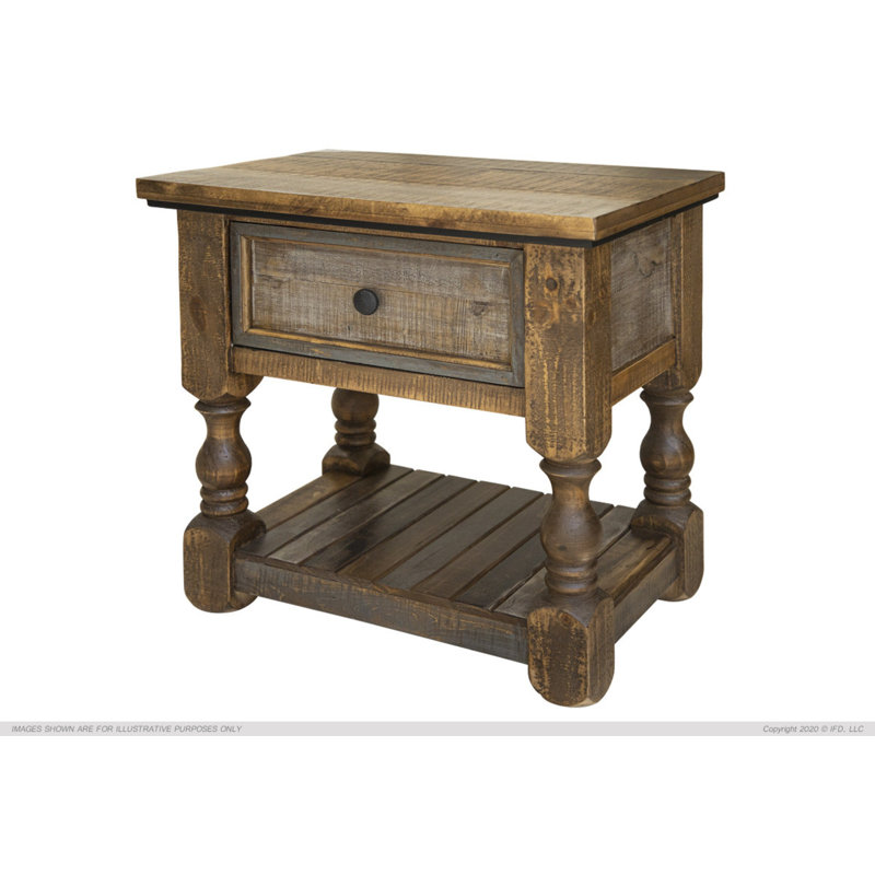 Table de chevet 1 tiroir Angelray