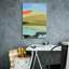  «Colorfield No. 16» par Jan Weiss, art mural sur toile, 18 po x 26 po