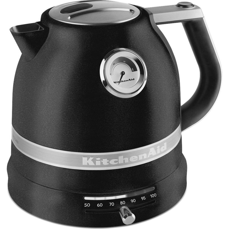 KitchenAid, Artisan 1.5L Dual-walled Multi-temperature Kettle, Black