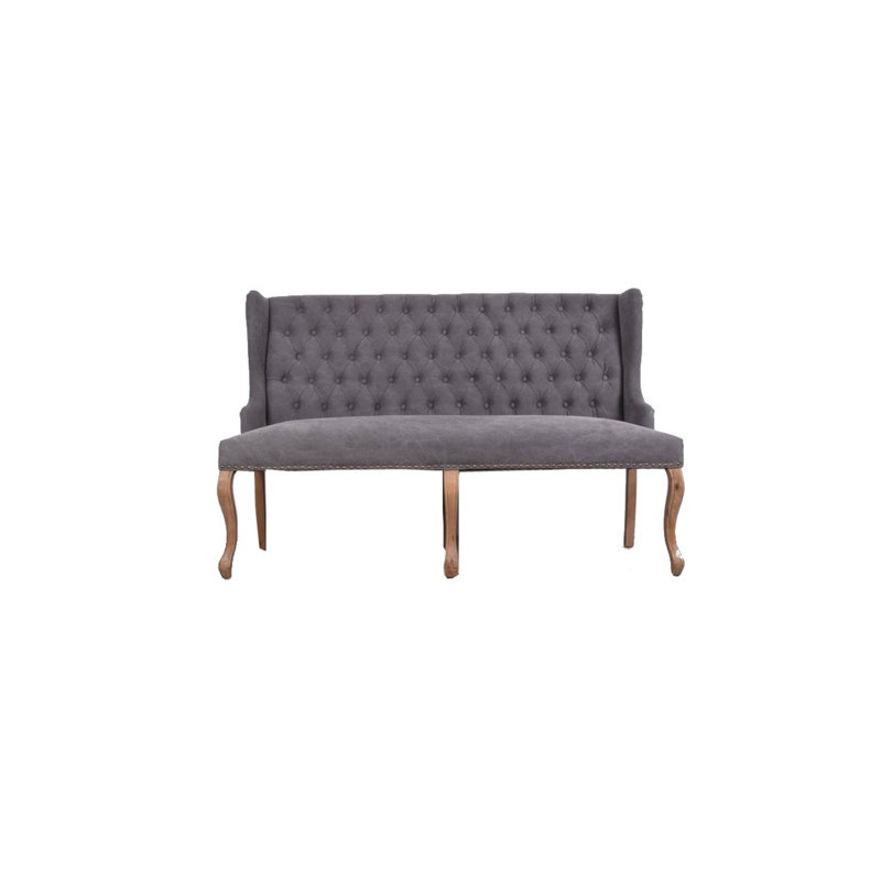 Banc en bois Kilpatrick, H 40 po x l 45 po x P 20 po