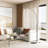 78.3" Led Arced Floor Lamp With Remote Control