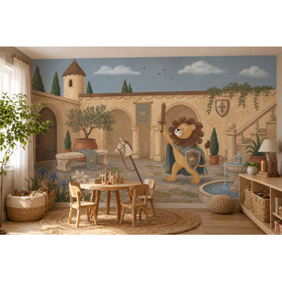 Papier peint mural mural amovible pour enfants