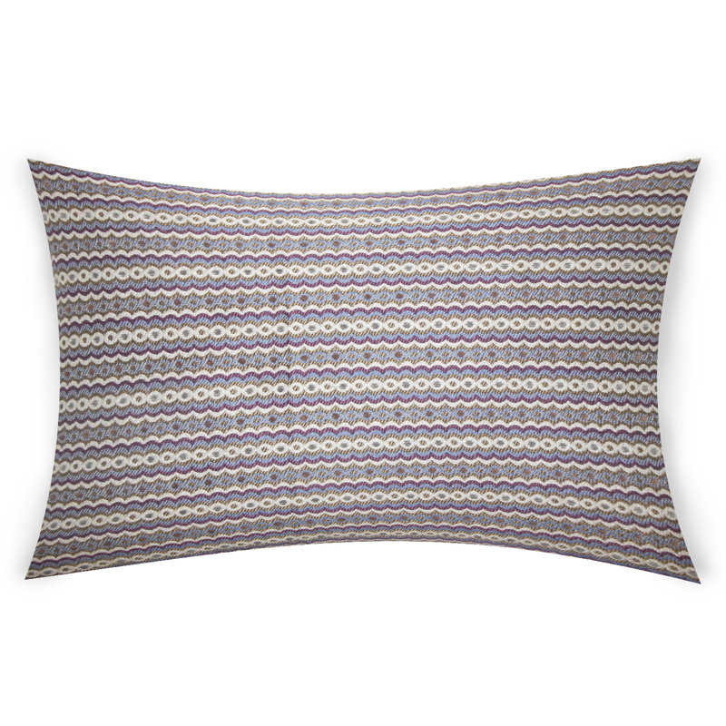 Freddy Geometric Reversible Throw Pillow