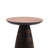 Mid-Century Farmhouse Cottagecore Round Wood Accent Drink Table-1307792162