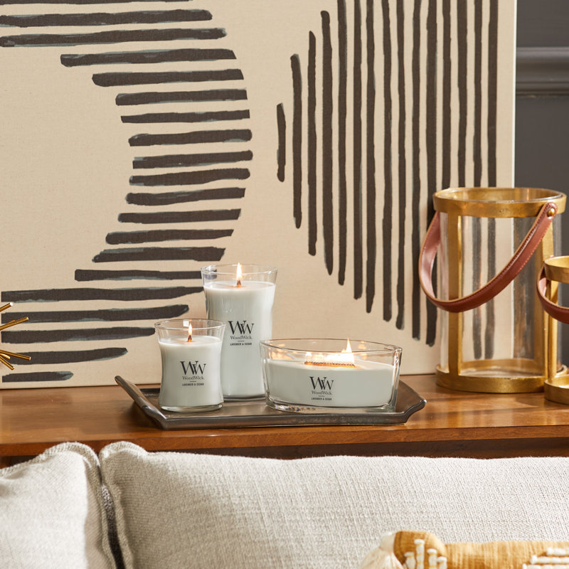 WoodWick Lavender & Cedar Medium  Candle