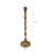 Slender Aluminum Taper Candle Holder with Bead Accents-437443235