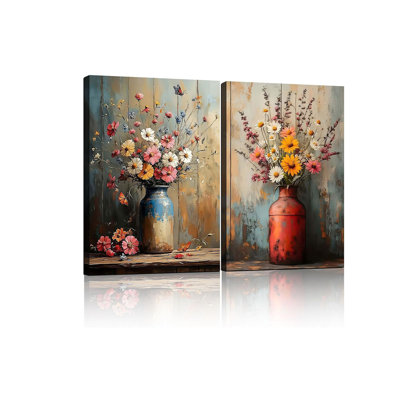 2 Piece Wrapped Canvas Print