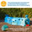 ECR4Kids Willow Climb-N-Crawl Whale, Mega, Play Structure