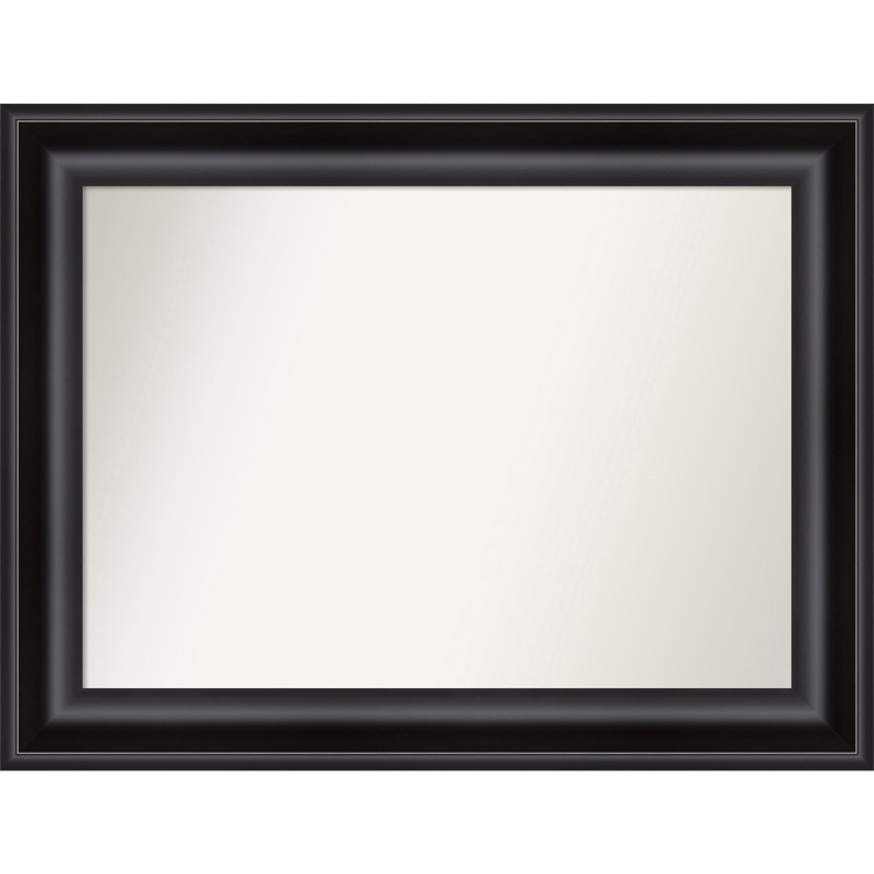 Miroir d'appoint mural en plastique Churchton, 25,75 po x 33,75 po