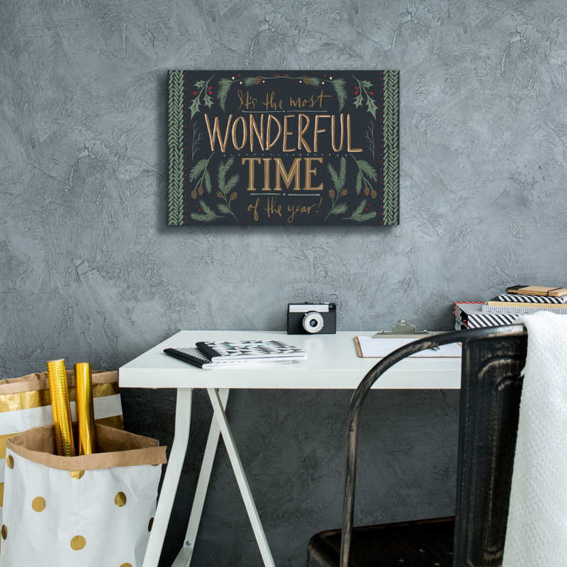 Toile épique Graffiti «Wonderful Time 5» par Anne Tavoletti, 18 po x 12 po, H 12 po x l 18 po x P 0,75 po