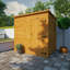 7x5w Tiger Shiplap Windowless Pent