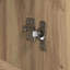  Highboard Black Oak 62 X 36 X 121.5 Cm Engineered Wood-162899696