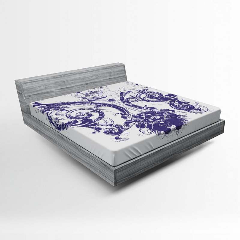 Drap-housse fleur de lis, Double