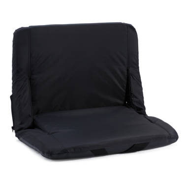 Daviontae Folding Stadium Seat with Cushion Arlmont & Co.