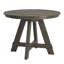 Table de salle à manger extensible ronde en bois Cipolla - 42 à 60 po-105703523