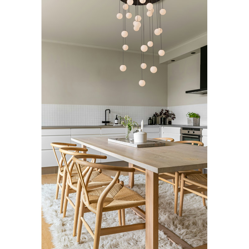 Loci Chandelier, Matte Black