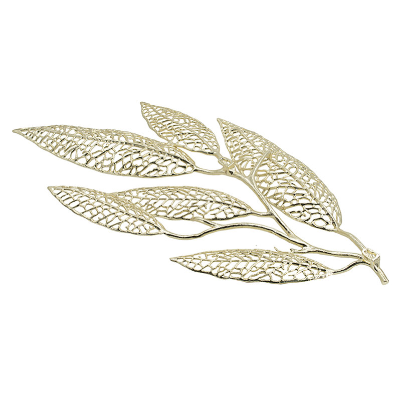 Glam Plants & Flowers Wall Decor on Metal