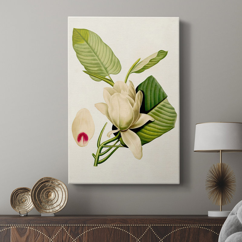 Fleurs de magnolia II - galerie Cavas sur mesure, H 18 po x l 12 po