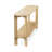 Kering Oak Wood Oval Console Table