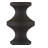 Allida 32.5" Matte Black Buffet Lamp