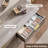 Modern 6 Drawer Dresser, Wide Fluted Wood Chest with Gold Handle, Curved Design, Sturdy Storage Cabinet for Bedroom, Living Room-1166888605
