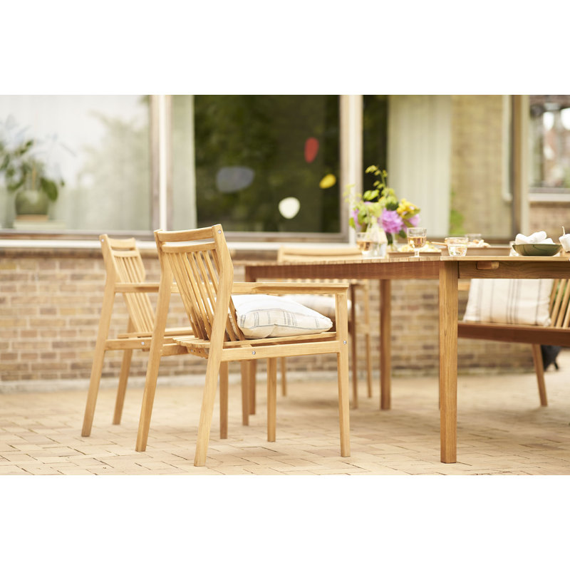 Sammen Outdoor Teak Dining Armchair