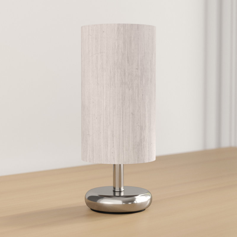 Kyra Metal Table Lamp, Grey