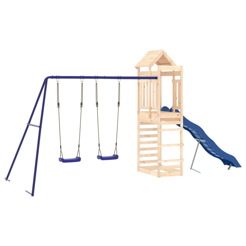 Galyon Freeport Park 185cm D Outdoor Solid Wood Playhouse, Brown