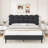 Aadi Upholstered Headboard, Platform Bed with Strong Wooden Slats Support, Two Bed Forms Design-708114366-708114365