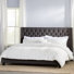 Londono Upholstered Wingback Bed